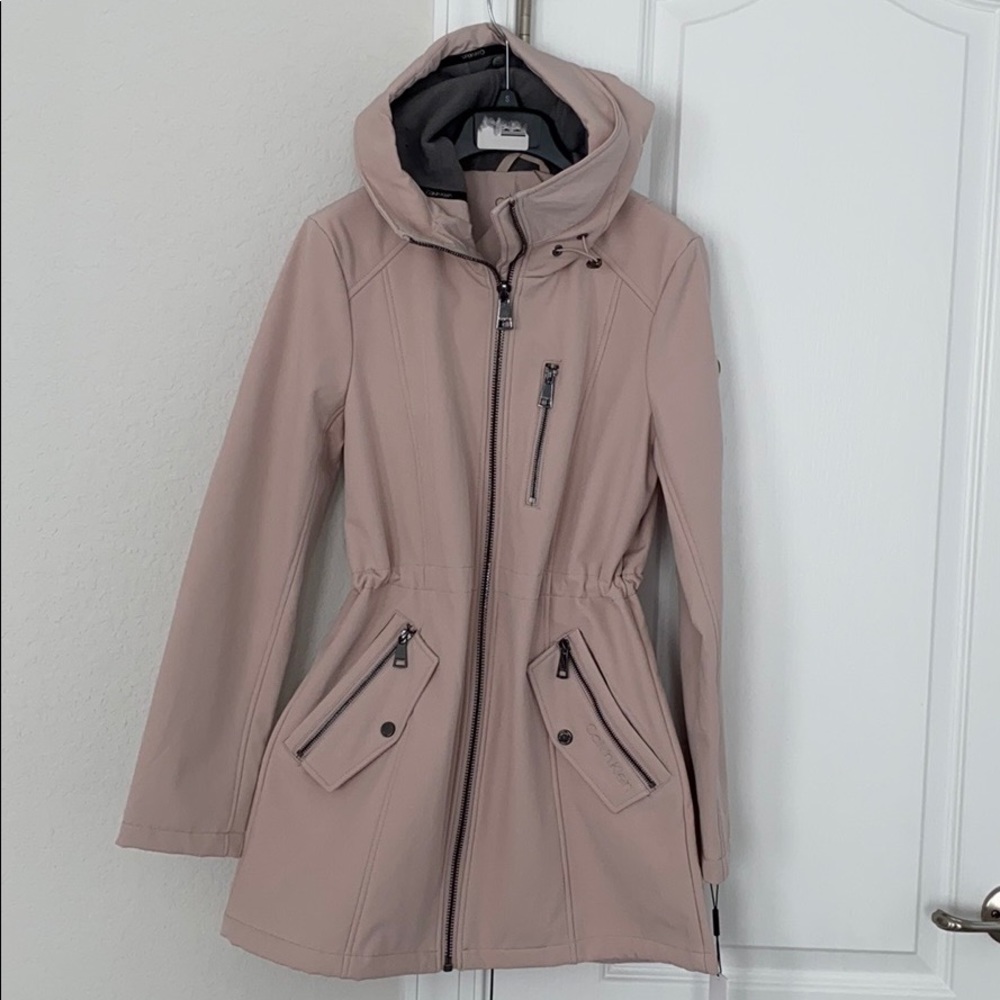 Calvin Klein Light Pink Utility Jacket